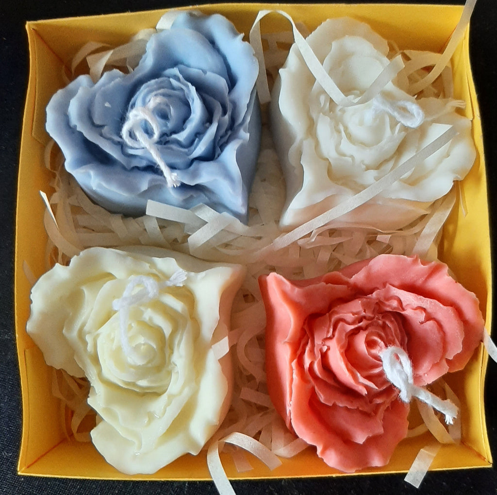 All You Need Is Light – Rosas de Cera Perfumadas en Caja Decorativa