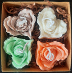 Dulce Otoño – Caja Decorativa con Rosas de Cera Perfumadas