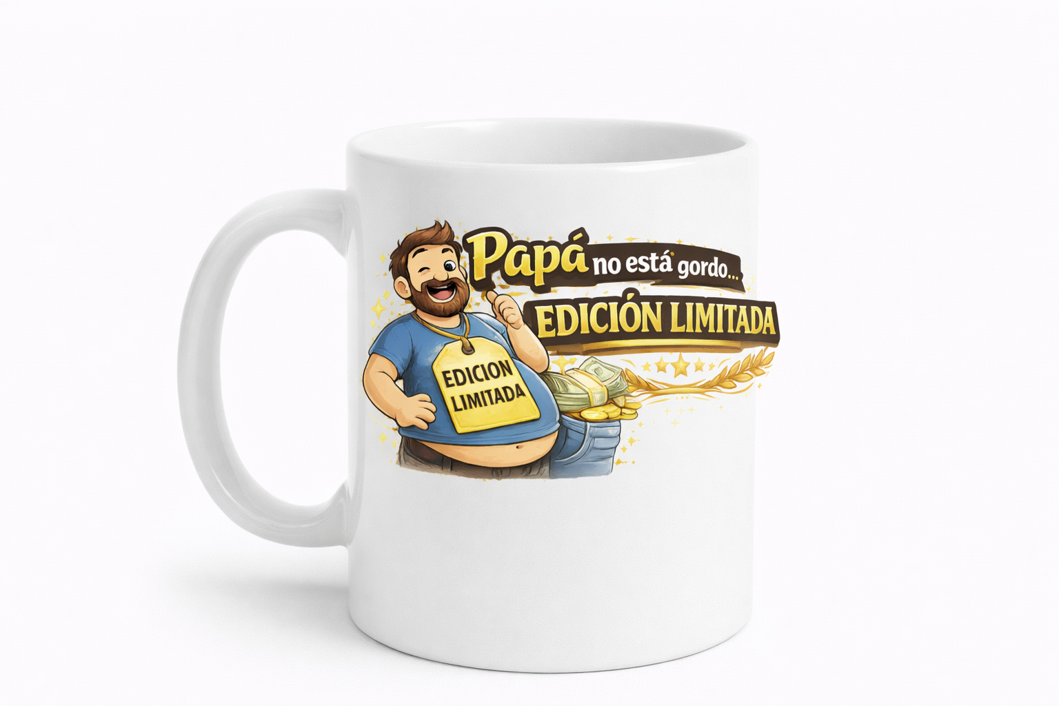 Taza divertida Día del Padre – Papá Edición Limitada