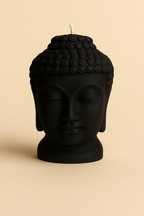 Vela Buda Grande Artesanal en Cera de Soja – Decoración Zen y Espiritual