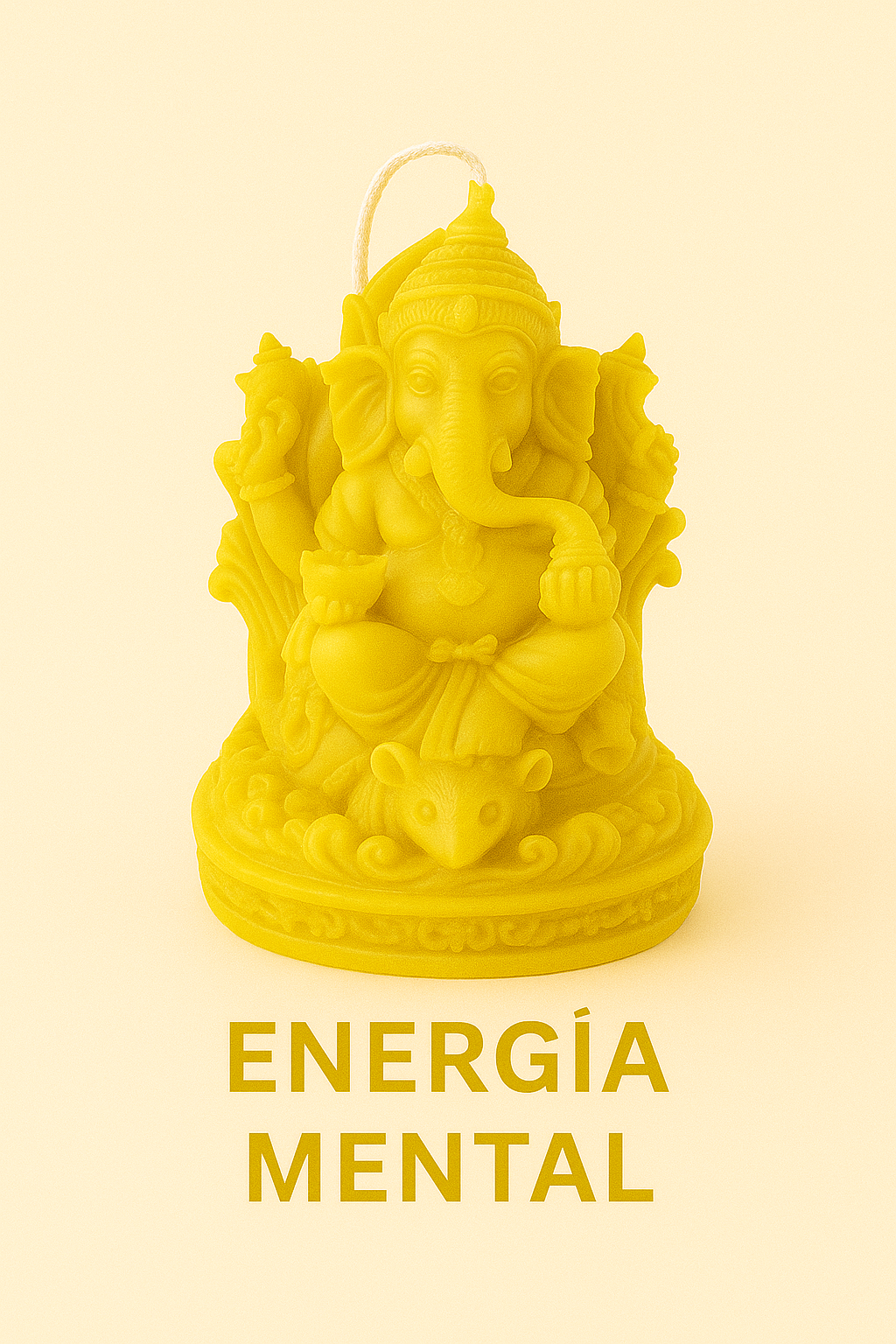 Vela Ganesh Detallada – Energía, Abundancia y Protección