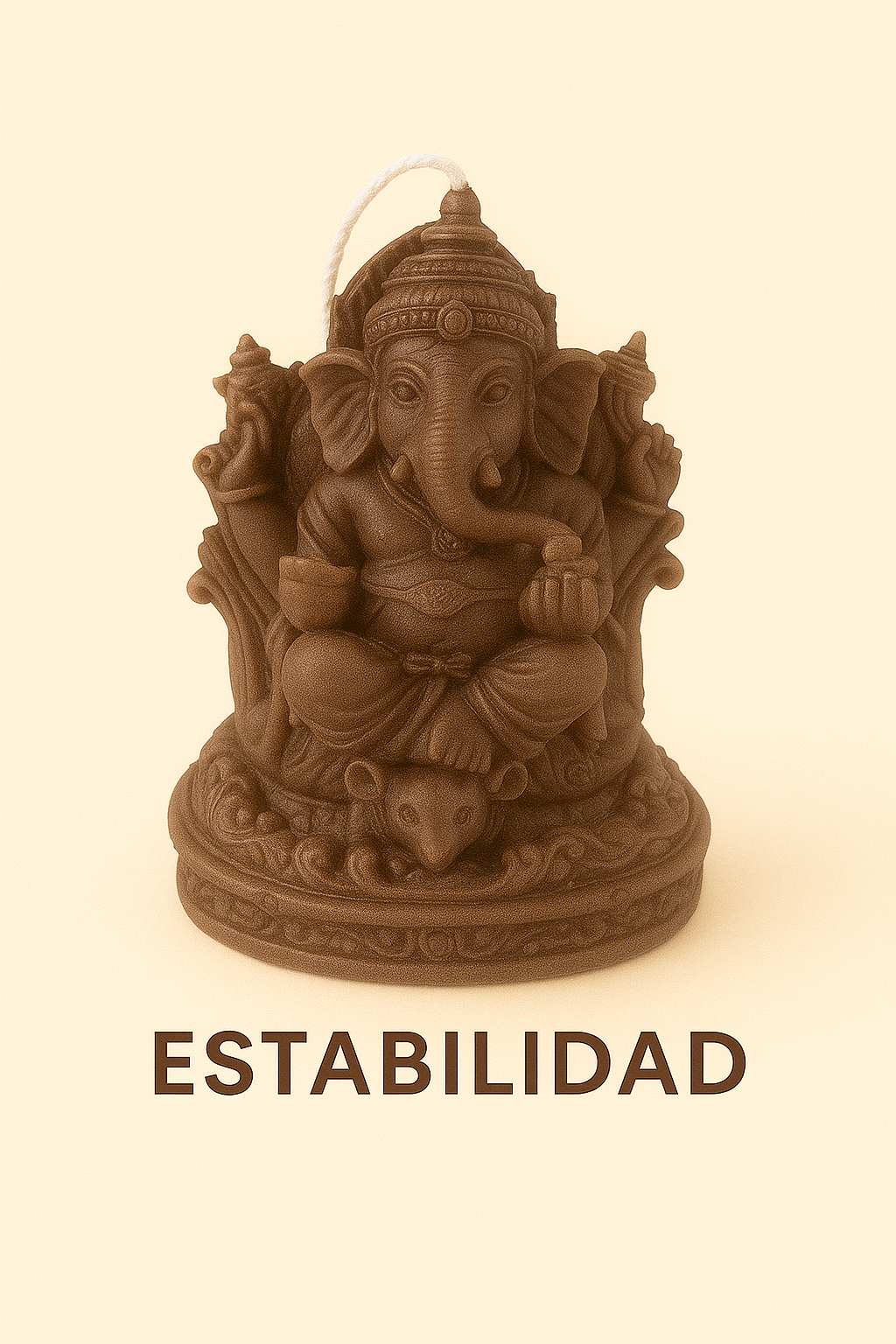 Vela Ganesh Detallada – Energía, Abundancia y Protección