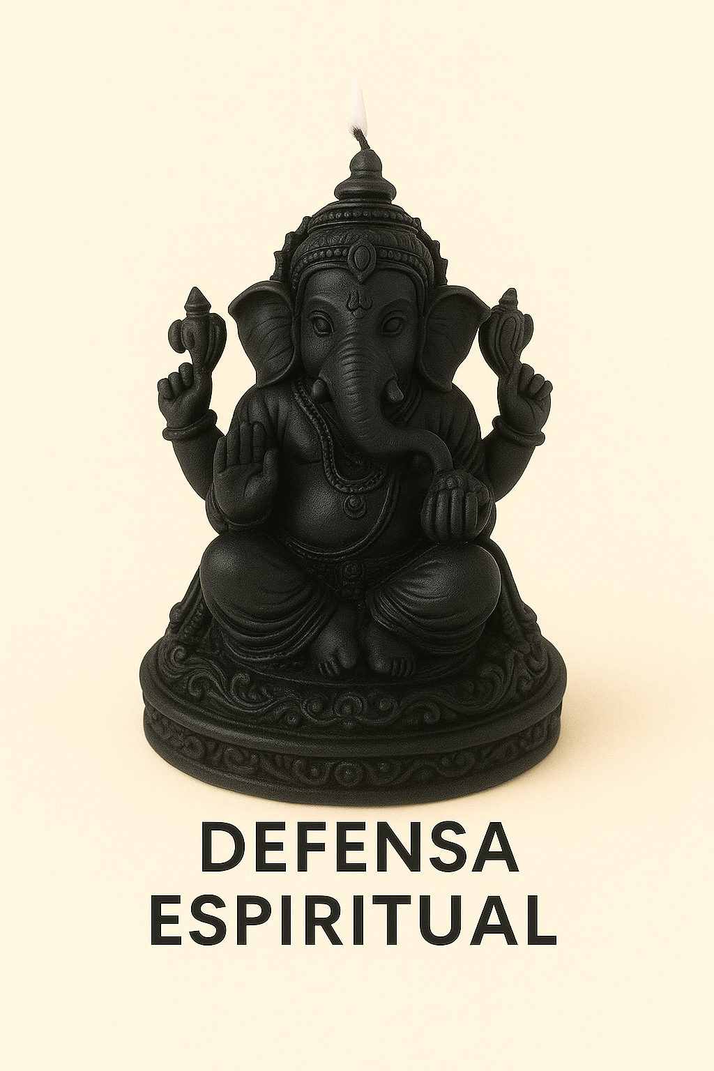 Vela Ganesh Detallada – Energía, Abundancia y Protección