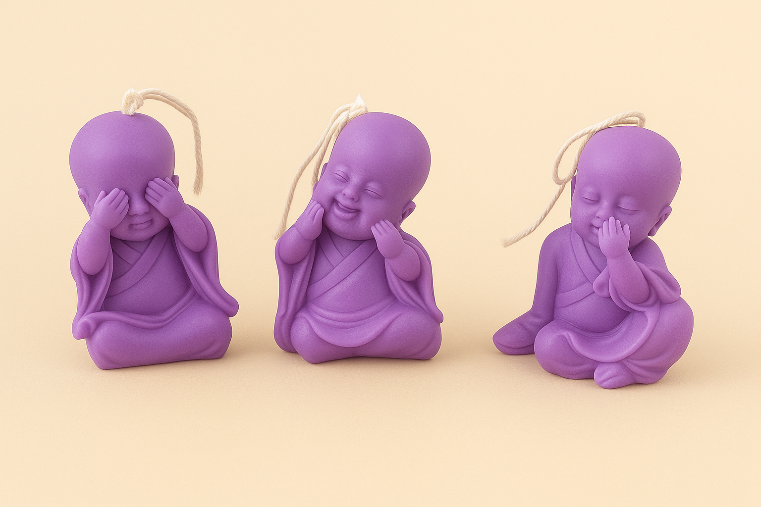 pack niño buda ( 3 unidades)