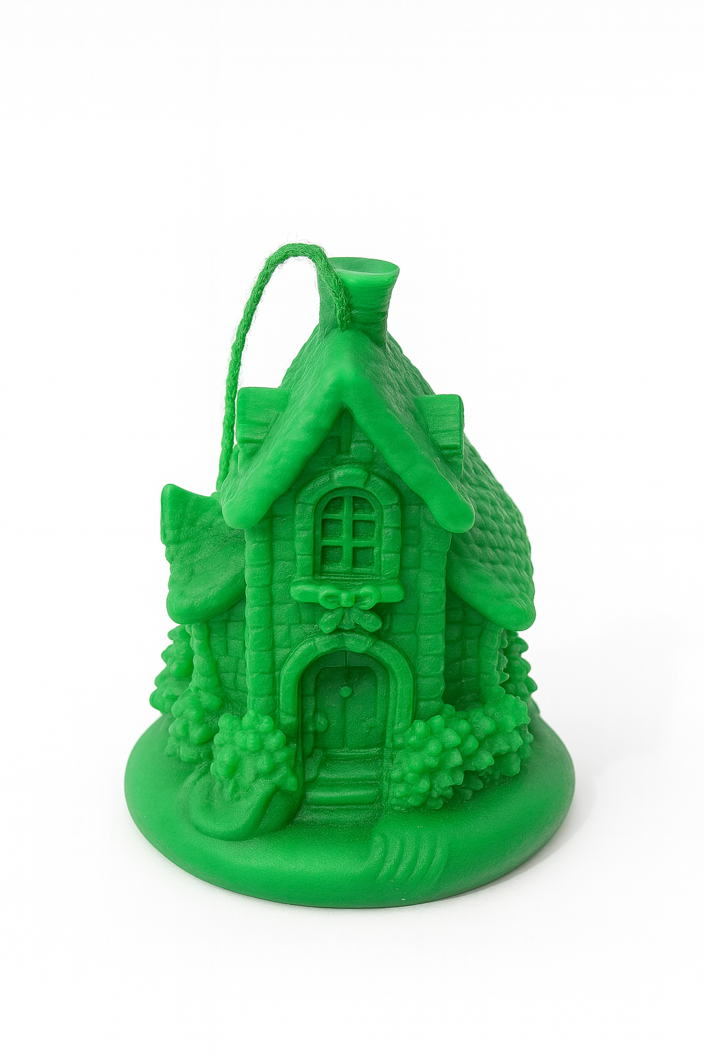 Casita Navideña  – Vela Artesanal Decorativa